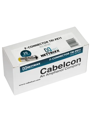 F-CONNECTOR TRI PE11