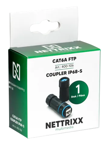 CAT6A STP COUPLER IP68-S