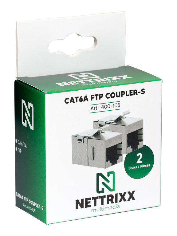 CAT6A STP COUPLER-S